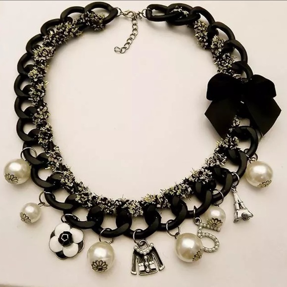 No.5 Ribbon Choker - Picture 1 of 6